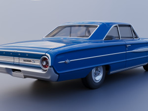 Galaxie 500 XL 1964 3D 打印模型