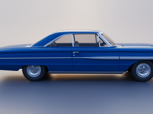 Galaxie 500 XL 1964 3D 打印模型