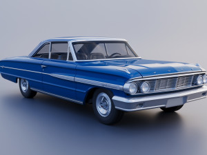 Galaxie 500 XL 1964 3D 打印模型