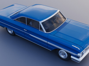 Galaxie 500 XL 1964 3D 打印模型