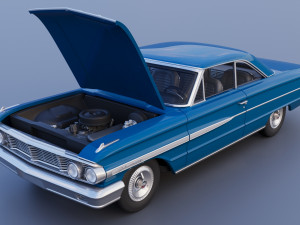 Galaxie 500 XL 1964 3D 打印模型