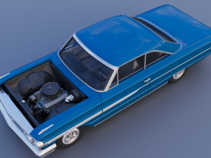 Galaxie 500 XL 1964 3D 打印模型
