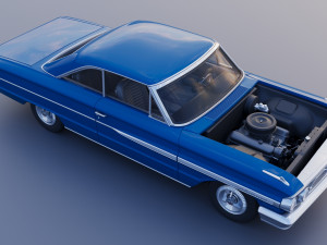 Galaxie 500 XL 1964 3D 打印模型
