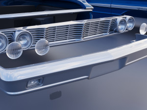 Galaxie 500 XL 1964 3D 打印模型