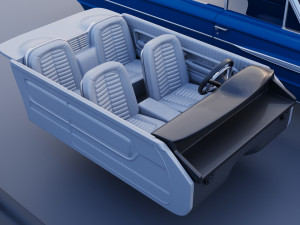 Galaxie 500 XL 1964 3D 打印模型
