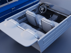 Galaxie 500 XL 1964 3D 打印模型