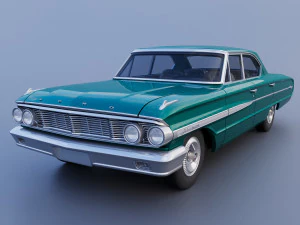 Galaxie 500 XL 4-Door 1964 3D Print Model