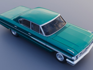 Galaxie 500 XL 4-Door 1964 3D प्रिंट मॉडल