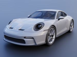 Porsche 911 GT3 Touring 3D Print Model