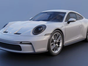 Porsche 911 GT3 Touring 3D Print Model