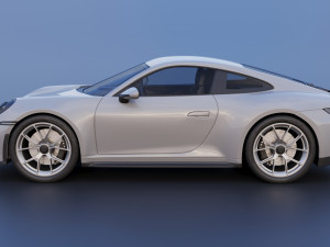 Porsche 911 GT3 Touring 3D Print Model