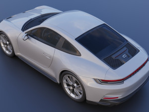 Porsche 911 GT3 Touring 3D Print Model