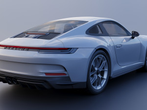 Porsche 911 GT3 Touring 3D Print Model