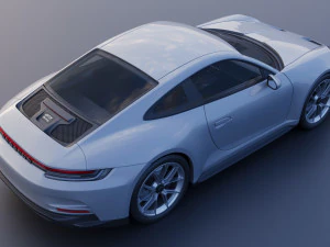 Porsche 911 GT3 Touring 3D Print Model