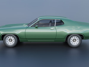 Plymouth Satellite 1971 Modelo de Impressão 3D