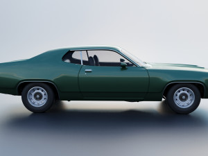 Plymouth Satellite 1971 Modelo de Impressão 3D