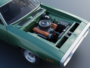 Plymouth Satellite 1971 Modelo de Impressão 3D