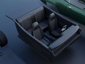Plymouth Satellite 1971 Modelo de Impressão 3D