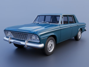 Studebaker Commander 4 Door 1964 3Dプリントモデル