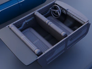 Studebaker Commander 4 Door 1964 3D Print Model