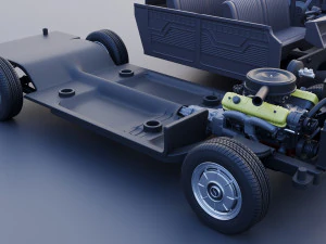 Studebaker Commander 4 Door 1964 3D Print Model