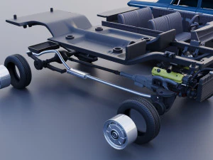 Studebaker Commander 4 Door 1964 3D Print Model