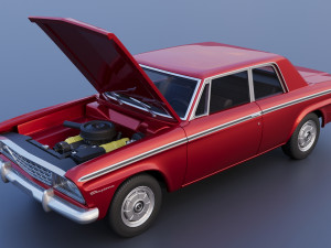 Studebaker Daytona 2 Door 1964 Model do druku 3D