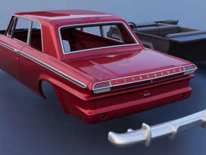 Studebaker Daytona 2 Door 1964 Model do druku 3D