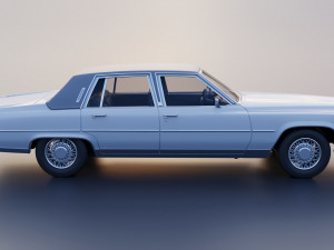Cadillac FLeetwood Brougham 1979 Modelo de Impressão 3D