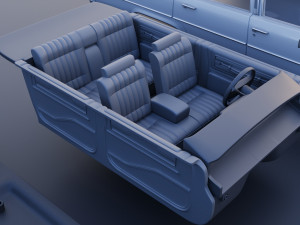 Cadillac FLeetwood Brougham 1979 Modelo de Impressão 3D