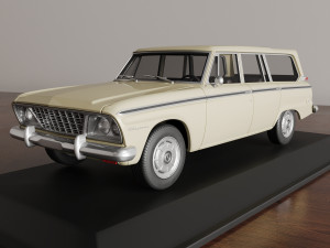 Studebaker Daytona Wagonaire 1964 3Dプリントモデル