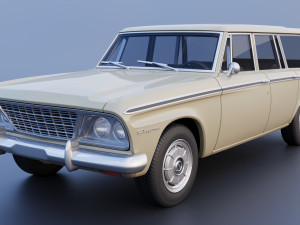 Studebaker Daytona Wagonaire 1964 3D प्रिंट मॉडल