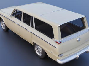 Studebaker Daytona Wagonaire 1964 3D प्रिंट मॉडल