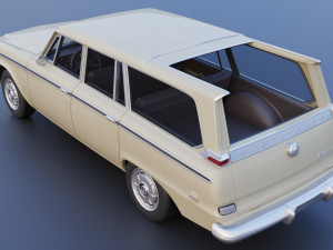Studebaker Daytona Wagonaire 1964 3D प्रिंट मॉडल