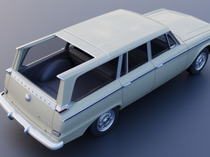 Studebaker Daytona Wagonaire 1964 3D प्रिंट मॉडल