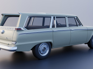 Studebaker Daytona Wagonaire 1964 3D प्रिंट मॉडल
