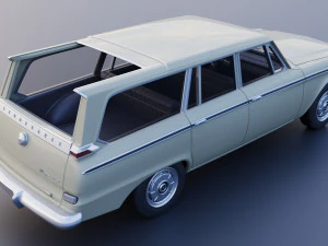 Studebaker Daytona Wagonaire 1964 3D Print Model