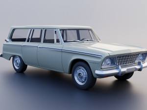 Studebaker Daytona Wagonaire 1964 3D प्रिंट मॉडल