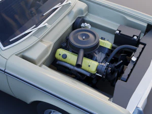 Studebaker Daytona Wagonaire 1964 3D Print Model