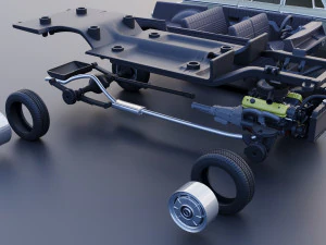 Studebaker Daytona Wagonaire 1964 3D Print Model