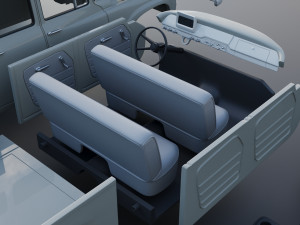 International Travelall 4x4 1962 3D Baskı Modeli