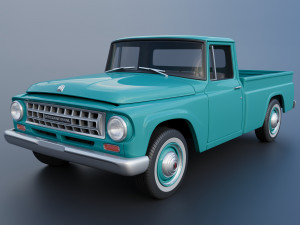 International Pickup 1964 3D Print Model