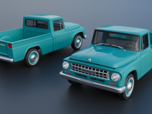 International Pickup 1964 Model do druku 3D
