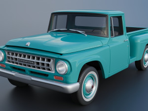 International Pickup 1964 Model do druku 3D