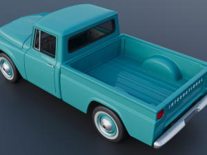 International Pickup 1964 Model do druku 3D