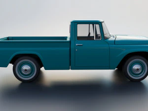 International Pickup 1964 3D Print Model