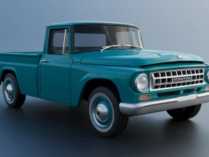 International Pickup 1964 3D Print Model