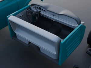 International Pickup 1964 3D Print Model