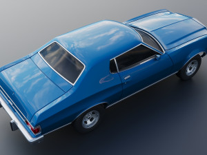 Gran Torino 1974 3D Print Model