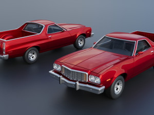 Ranchero 1974 Modelo de impresión 3D